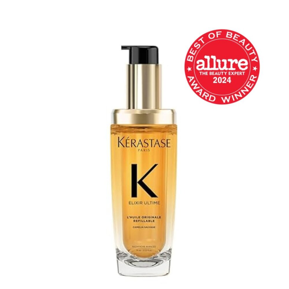 NIB Kérastase L'Huile Originale 75ML Elixir Ultime (refillable) Hair Oil Serum